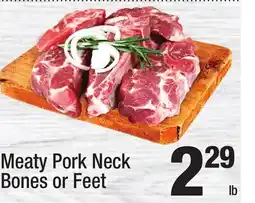 Super King Markets Meaty Pork Neck Bones or Feet offer
