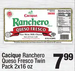 Super King Markets Cacique Ranchero Queso Fresco offer