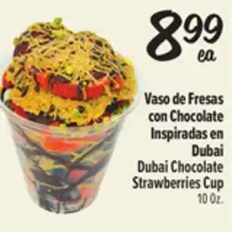 El Super Fresh Dubai Chocolate Strawberries Cup offer