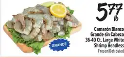 El Super Fresh Large White Shrimp Headless offer