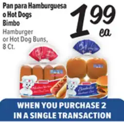 El Super Fresh Hamburger or Hot Dog Buns offer