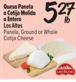 El Super Fresh Panela, Ground or Whole Cotija Cheese offer