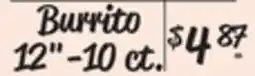 El Super Fresh Burrito offer