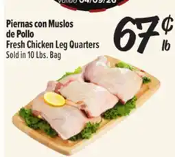 El Super Fresh Fresh Chicken Leg Quarters offer