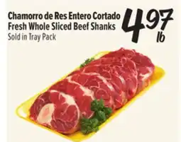 El Super Fresh Fresh Whole Sliced Beef Shanks offer