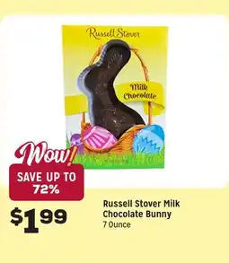 Grocery Outlet Milk Chocolate Bunny offer
