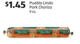 Aldi Pueblo Lindo Pork Chorizo offer