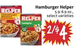 Foodmaxx Hamburger Helper offer