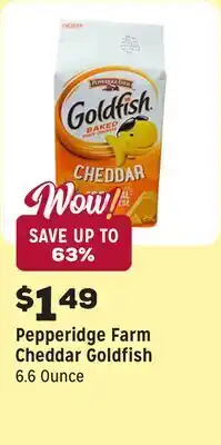 Grocery Outlet Cheddar Goldfish offer