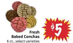 Foodmaxx Fresh Baked Conchas offer