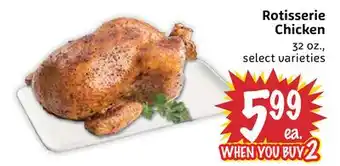 Foodmaxx Rotisserie Chicken offer