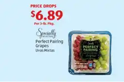 Aldi Specially Selected Perfect Pairing Grapes offer