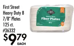 Smart & Final First Street Heavy Duty 8 7/8 Plates offer