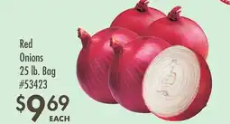 Smart & Final Red Onions offer
