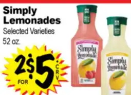 Superior Grocers Simply Lemonades offer