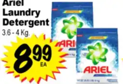 Superior Grocers Ariel Laundry Detergent offer