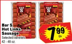 Superior Grocers Bar S Hot Links Sausage offer