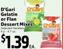 Superior Grocers D'Gari Gelatin Gelatin or Flan or Flan Dessert Mixes offer