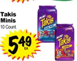 Superior Grocers Takis Minis offer