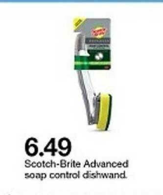Target Scotch-Brite Advanced Soap Control Dishwand offer