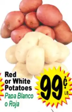 Superior Grocers Red or White Potatoes offer