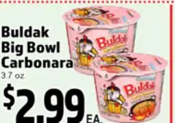Superior Grocers Buldak Big Bowl Carbonara offer