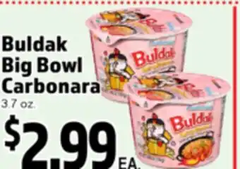 Superior Grocers Buldak Big Bowl Carbonara offer