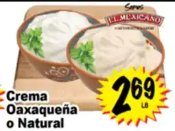 Superior Grocers Crema Oaxaqueña o Natural offer