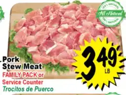 Superior Grocers Pork Stew Meat offer
