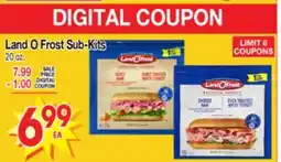 Superior Grocers Land O Frost Sub-Kits offer