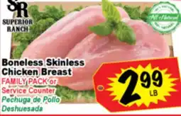 Superior Grocers Boneless Skinless Chicken Breast offer