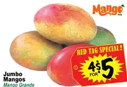 Superior Grocers Jumbo Mangos offer