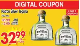 Superior Grocers Patron Silver Tequila offer