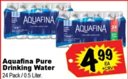 Superior Grocers Aquafina Pure Drinking Water offer