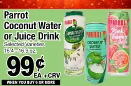 Superior Grocers Parrot Coconut Water or Juice Drink offer