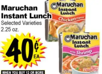 Superior Grocers Maruchan Instant Lunch offer