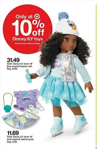 Target Disney ILY 4ever 18 offer