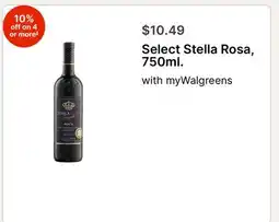 Walgreens Select Stella Rosa, 750ml offer