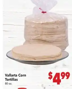 Vallarta Supermarkets Vallarta Corn Tortillas offer