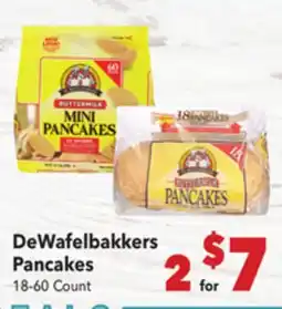 Vallarta Supermarkets DeWafelbakkers Pancakes offer