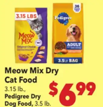 Vallarta Supermarkets Meow Mix Dry Cat Food offer