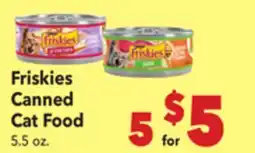 Vallarta Supermarkets Friskies Canned Cat Food offer