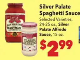 Vallarta Supermarkets Silver Palate Spaghetti Sauce offer