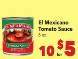 Vallarta Supermarkets El Mexicano Tomato Sauce offer