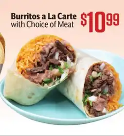 Vallarta Supermarkets Burritos a La Carte offer