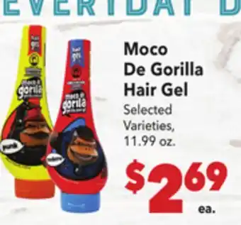 Vallarta Supermarkets Moco De Gorilla Hair Gel offer