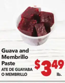 Vallarta Supermarkets Guava and Membrillo Paste / ATE DE GUAYABA O MEMBRILLO offer