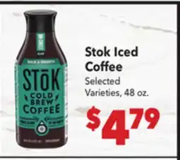 Vallarta Supermarkets Stok Iced Coffee offer