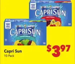 Vallarta Supermarkets Capri Sun offer