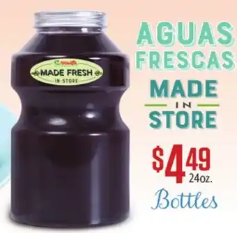 Vallarta Supermarkets AGUAS FRESCAS offer